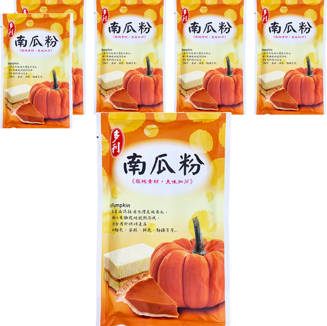 多利 南瓜粉, 120g, 6個