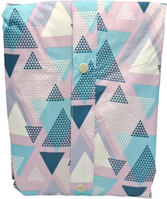 DongShen 東伸 19-3 戀戀三角大衣式雨衣, 粉紫色