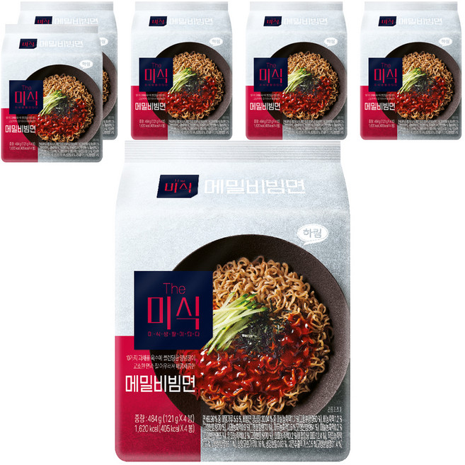 더미식 메밀 비빔면 121g, 24개