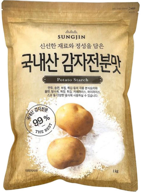성진 국내산 감자전분맛, 1kg, 1개