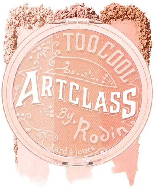 투쿨포스쿨 아트클래스 바이로댕 블러셔 9.5g, 드 코랄, 1개