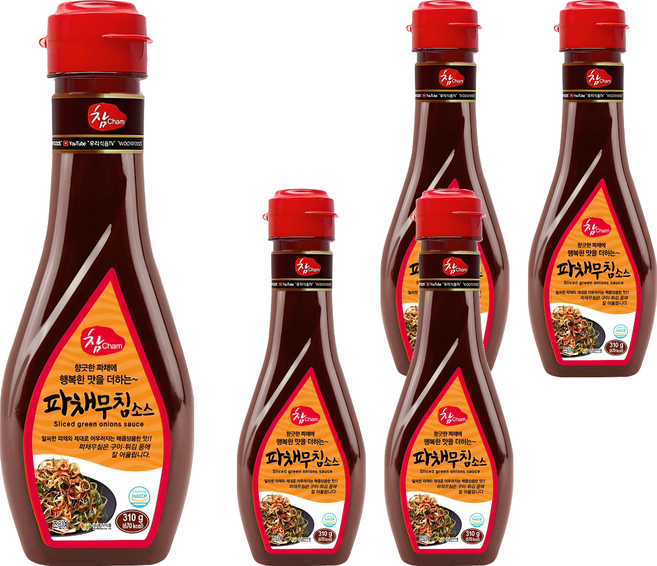 우리식품 파채무침 소스, 310g, 5개