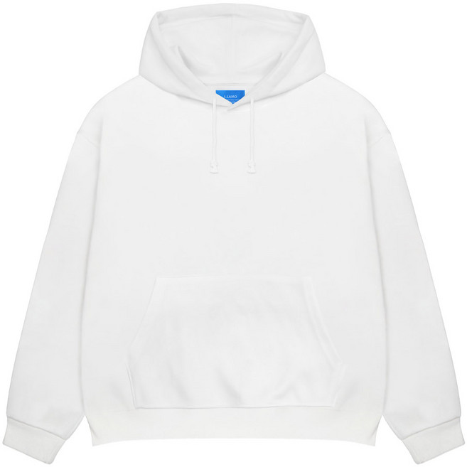 엘라모 남녀공용 기모 후드티