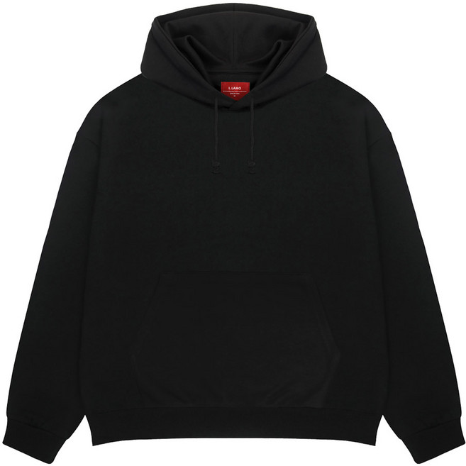 엘라모 남녀공용 특양면 베이직 후드티