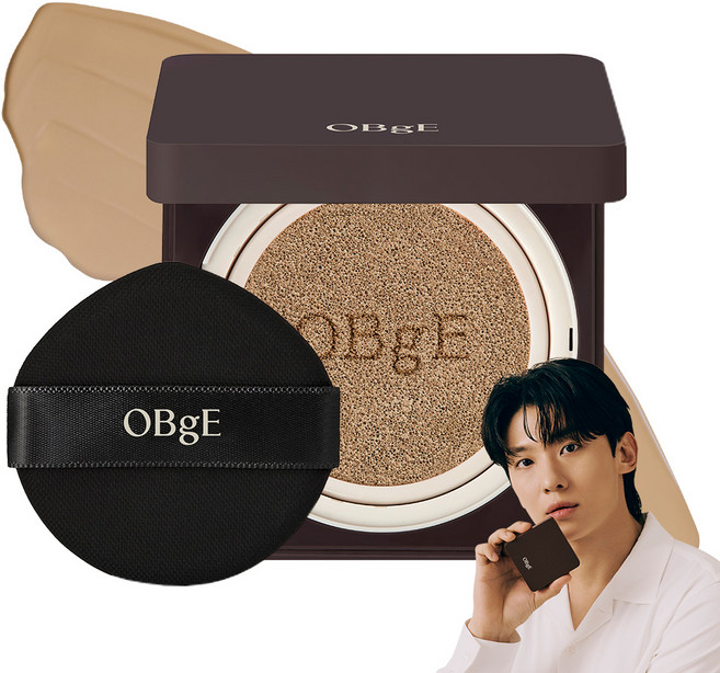 OBge 퍼펙트 옴므 쿠션 SPF50+ PA+++ 15g, 3호 샌드, 1개