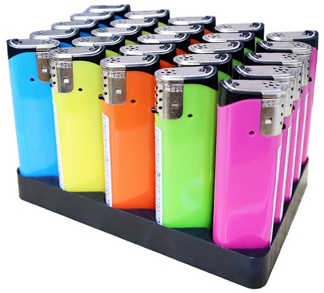 BLACK King Kong 黑金鋼 防風打火機 7.9 x 2.1cm 25個, 彩色, 1盒