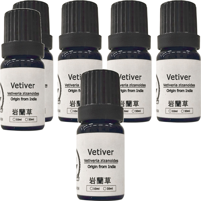 Bio-matrix 百翠氏 岩蘭草純精油, 15g, 10ml, 6個