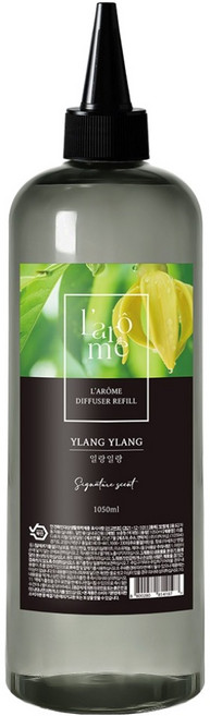 Larome 디퓨저 리필, 일랑일랑, 1.05L, 1개