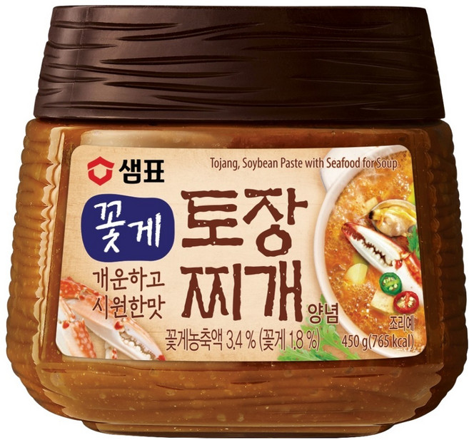 샘표 꽃게 토장 찌개양념, 450g, 1개