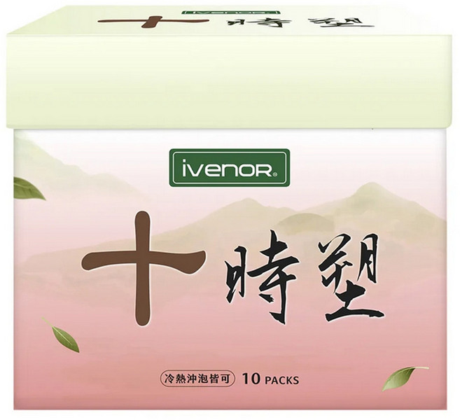ivenoR 十時塑 纖桃茶 冷泡/熱泡, 3g, 10包, 1盒