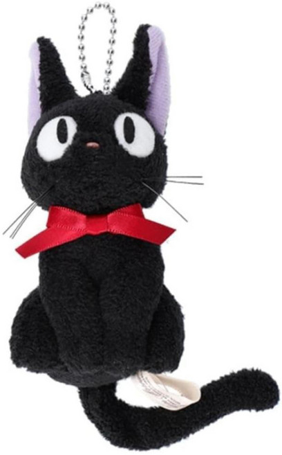 Sun Arrow 絨毛吊飾, 12cm, 魔女宅急便 KIKI 座 黑色, 1個