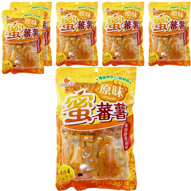 Chiao-E 巧益 蜜蕃薯 原味 全素, 200g, 6袋