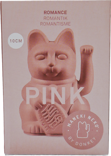 DONKEY 幸運繽紛招財貓 迷你款, 粉色