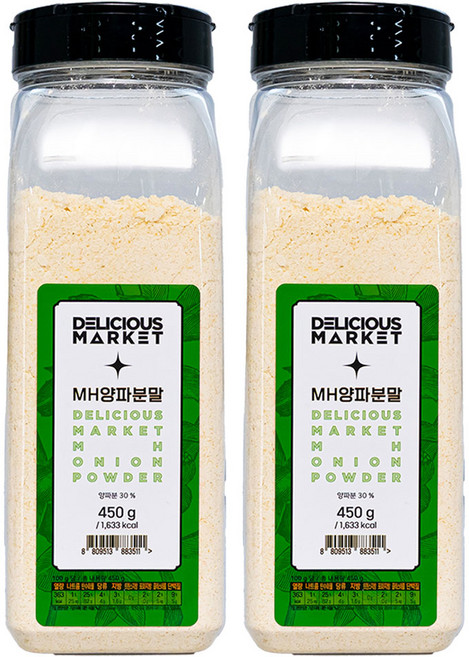 딜리셔스마켓 MH 양파분말, 450g, 2개