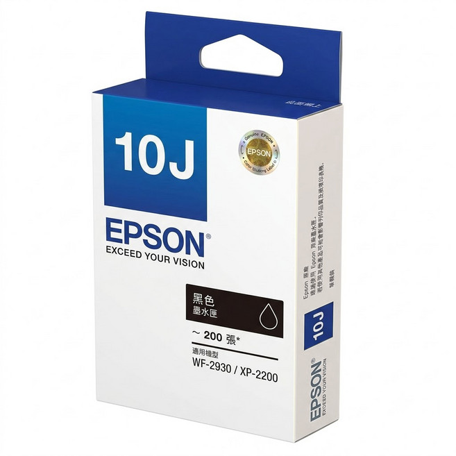 EPSON 原廠墨水匣 T10J150, 黑色, 1個
