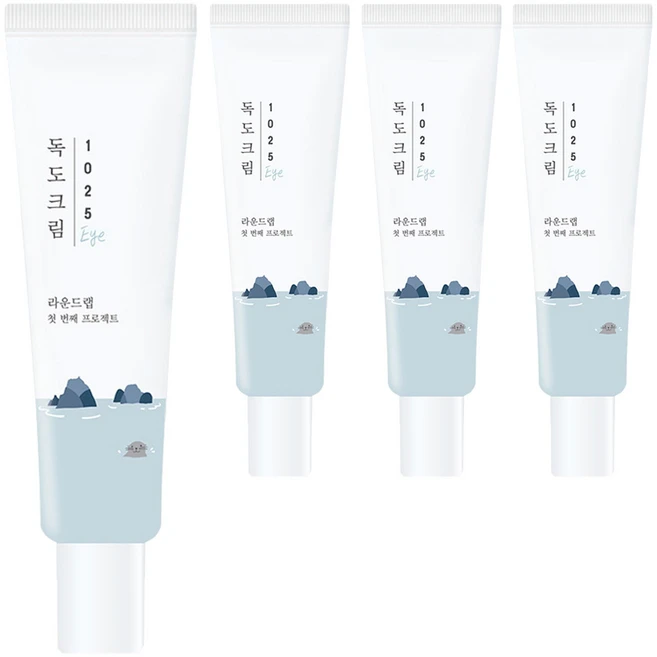 라운드랩 1025 독도 아이크림, 30ml, 4개 - 쿠팡