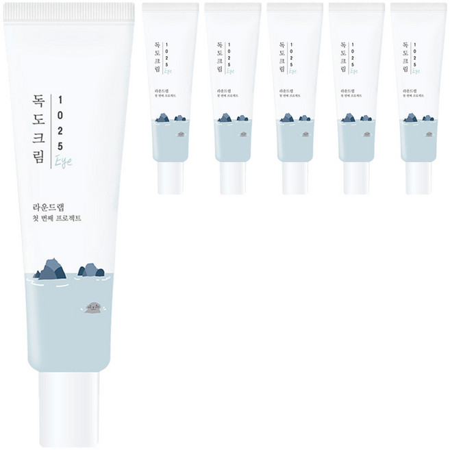 라운드랩 1025 독도 아이크림, 30ml, 6개