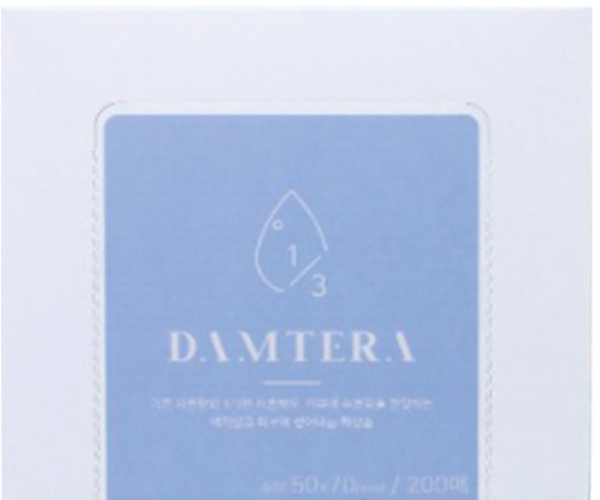 담테라 스키니 패드 화장솜, 1개, 200개입