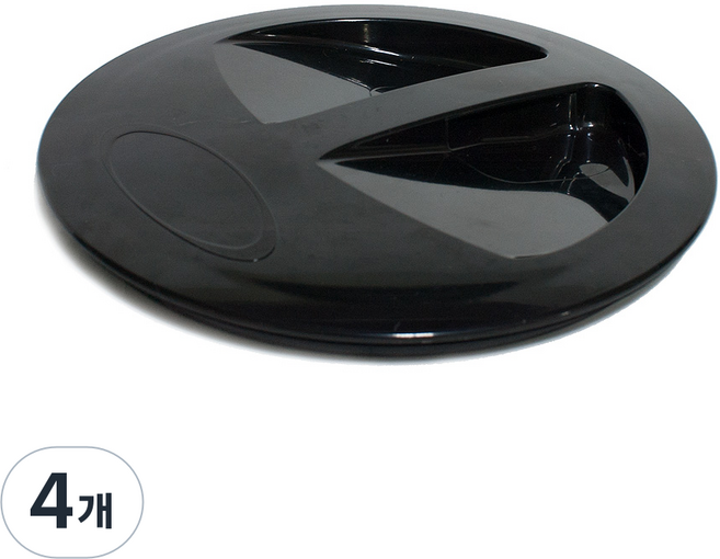홈인더스트리 싱크대 대형 불투명 뚜껑, 혼합색상, 4개