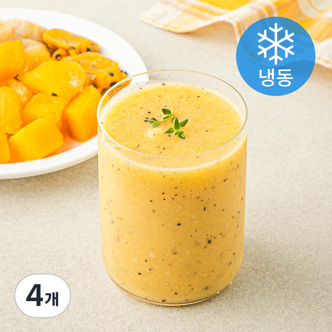 수플 망고바나나 주스키트 (냉동), 4개, 250g