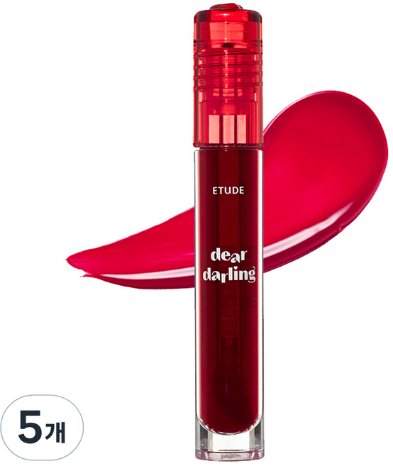에뛰드 디어달링 워터 젤틴트, 자두레드, 5개