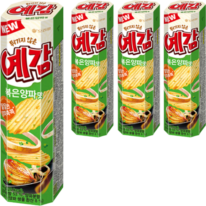 오리온 예감 볶음양파, 64g, 4개