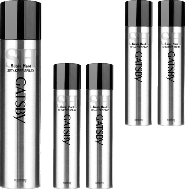 갸스비 셋&킵스프레이 슈퍼하드, 300ml, 5개