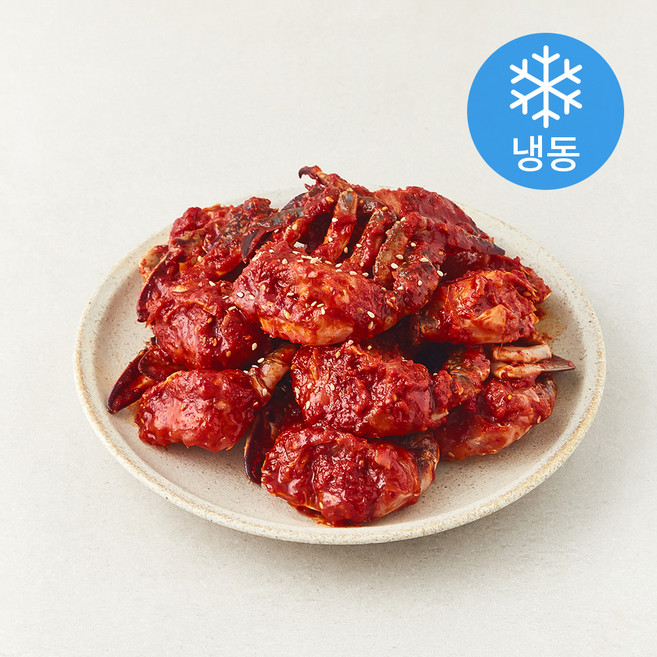 초록햇살 국내산 꽃게로 담근 양념게장 (냉동), 1kg, 1개