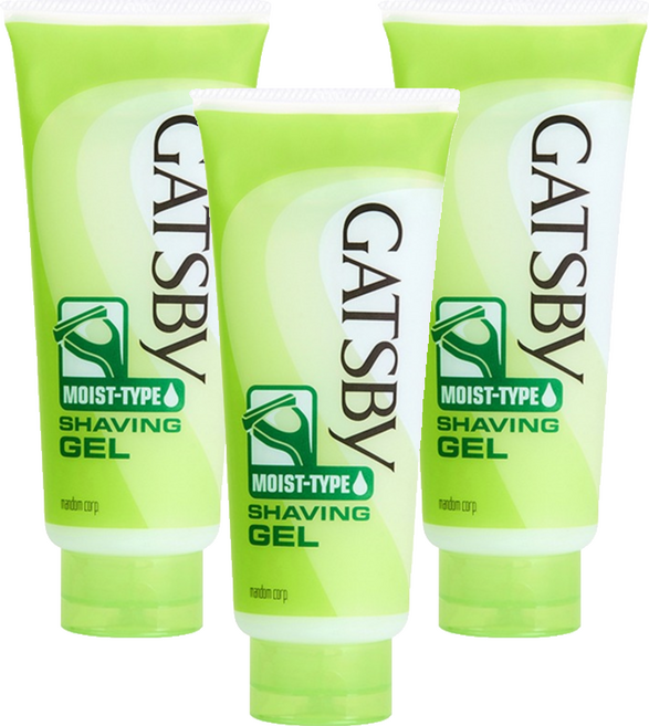 갸스비 쉐이빙 젤 모이스트 타입, 205g, 3개