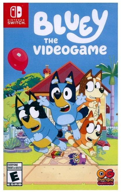 Nintendo 任天堂 SWITCH 電玩版 Bluey: The Videogame NS Switch 妙妙犬布麗 中英日文美版, 單一商品