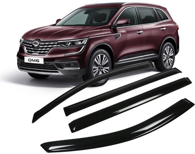 리드홈 스모그 차량용 썬바이저 4p 세트, QM6