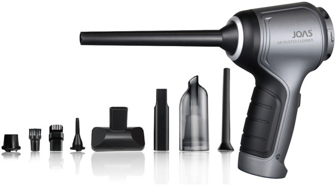 조아스 3세대 무선 에어건 차량용 청소기, JVC-3000, 혼합색상