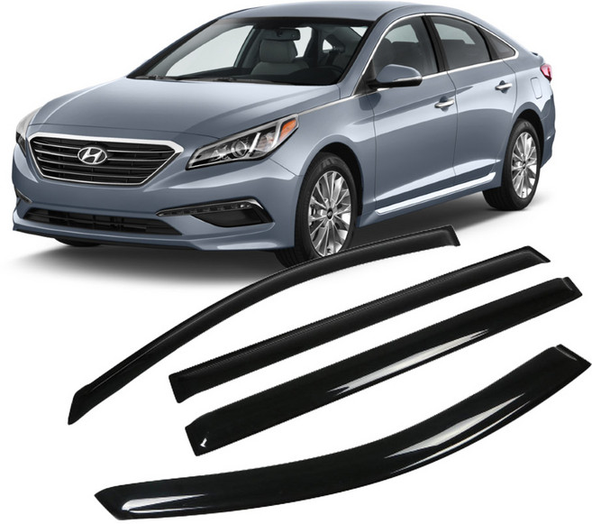 리드홈 스모그 차량용 썬바이저 4p 세트, LF소나타