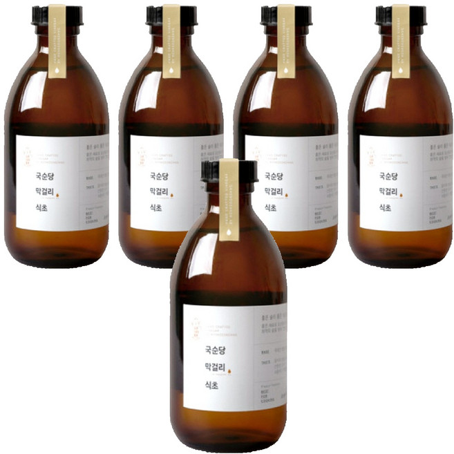 국순당 막걸리 식초, 300ml, 5개