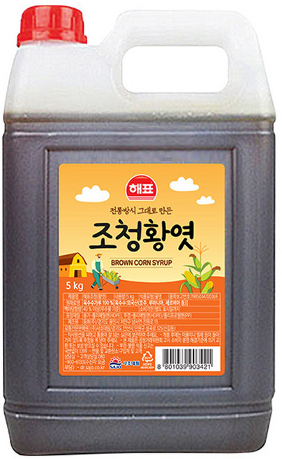 사조해표 조청 황엿, 5kg, 1개