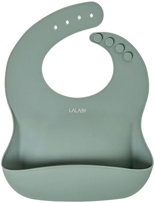 랄라비 실리콘 턱받이, Green, 1개입, 1개