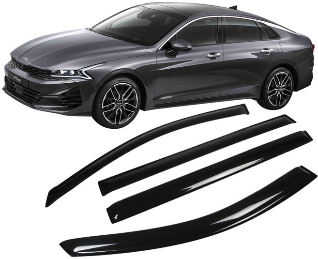 리드홈 스모그 차량용 썬바이저 4p 세트, K5 DL3