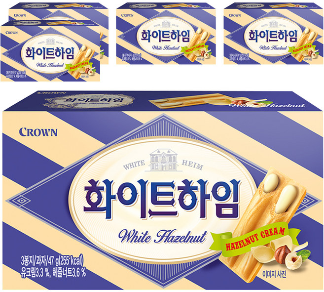 쵸코하임 크라운 화이트 하임, 47g, 5개