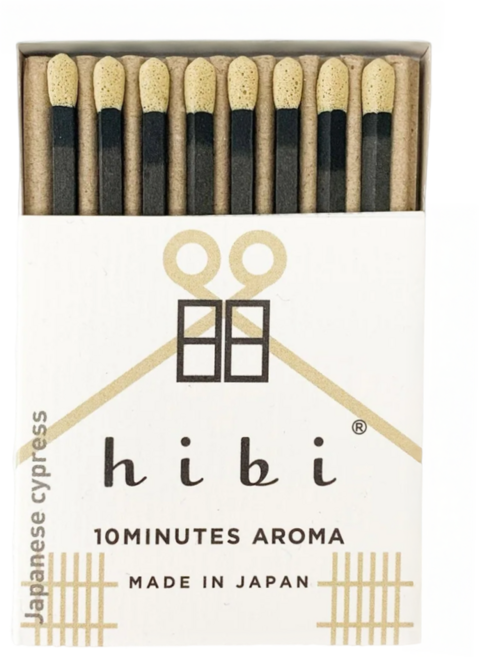 hibi 薰香 8支, 檜木