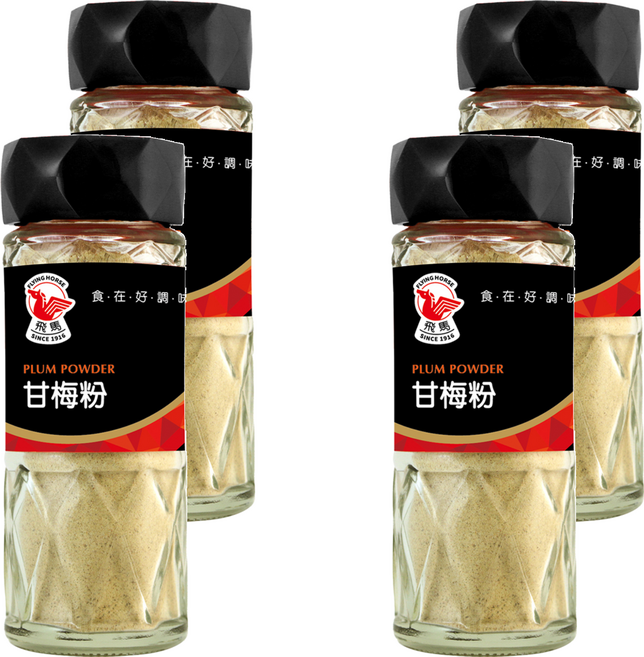 飛馬 甘梅粉, 60g, 4瓶
