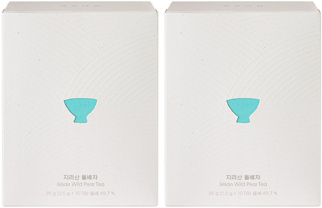 쌍계명차 일상다완 지리산 돌배차, 2.5g, 10개입, 2개