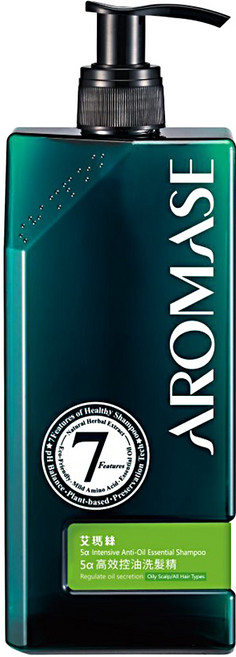 AROMASE 艾瑪絲 5a高效控油洗髮精, 400ml, 1瓶