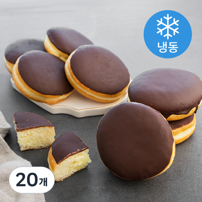디엔비 초코보스톤 도넛 (냉동), 60g, 10개입, 2개
