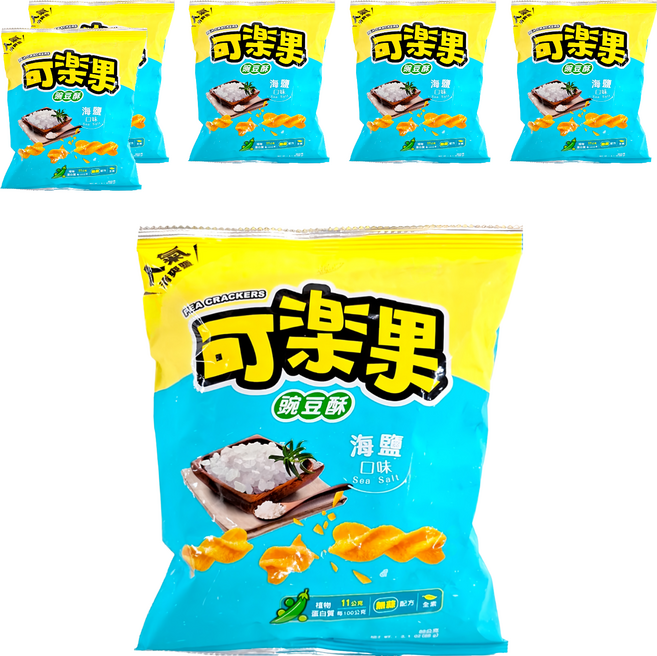 可樂果 海鹽口味, 88g, 6包
