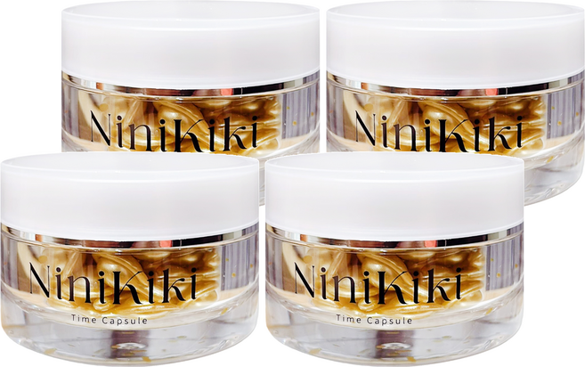 NiniKiki 時空膠囊 4號 海藻煥顏精華 50顆, 15g, 4罐