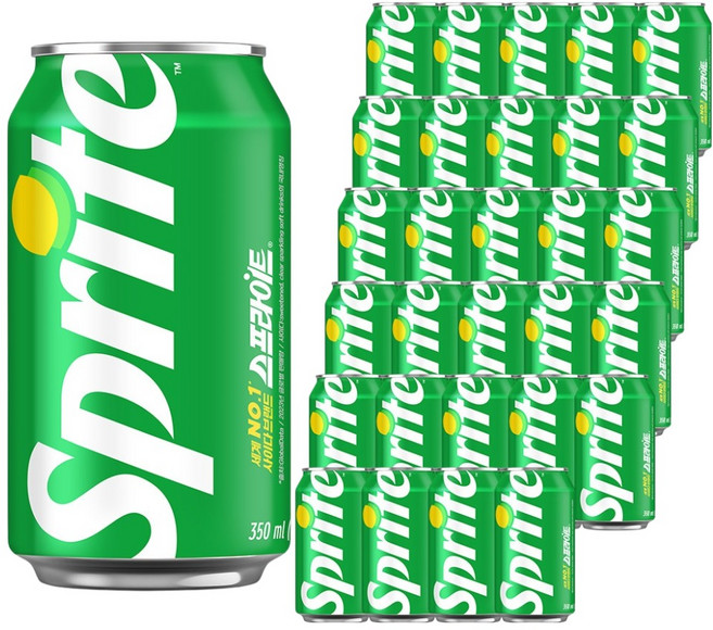 스프라이트 캔, 350ml, 48개
