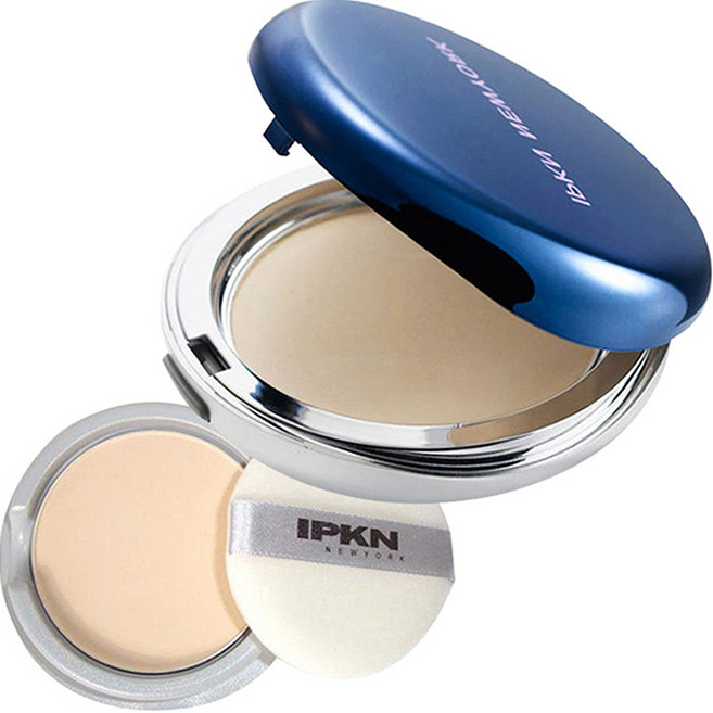 IPKN 定妝粉餅+補充粉蕊, 21 NUDE BEIGE 裸膚色, 1組