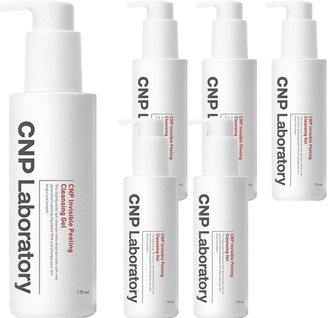 CNP차앤박 인비져블 필링 클렌징 젤 170ml, 1개입, 6개