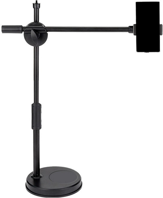 코시 수직 수평 만능뷰 스마트폰 거치대, ST3525, 블랙, 1개