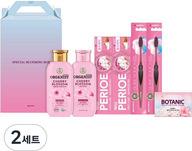 LG생활건강 블루밍 박스 P호 종합세트, 2세트